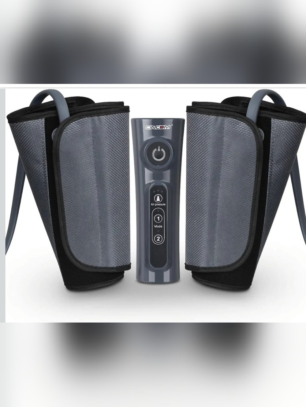 CINCOM Leg Massager for Circulation and Pain Relief Air Compression Calf Massage
